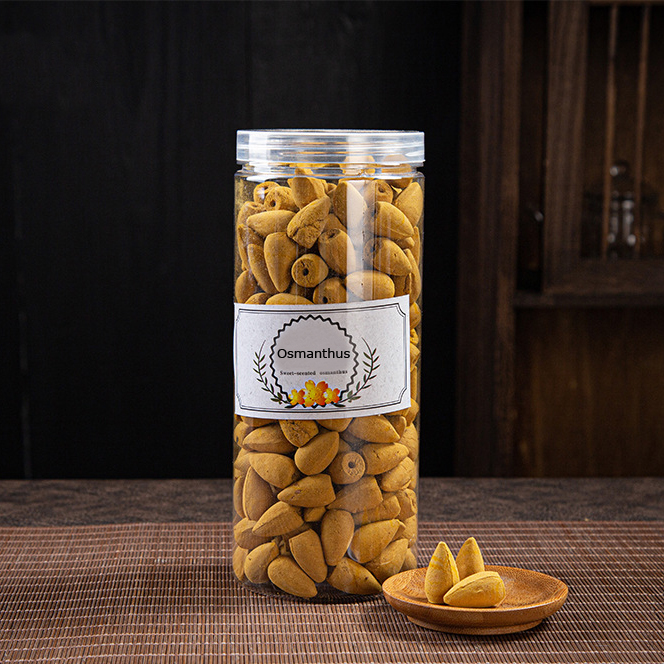 Backflow Incense Cones -  Osmanthus Natural Scent, 200 PCS