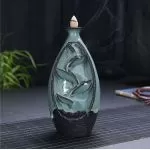 Incense Burner - Lucky Bottle Ceramic Backflow Waterfall Incense Holder