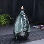 Incense Burner - Bottle Shape Ceramic Backflow Waterfall Incense Holder