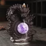 Dragon Backflow Incense Burner With LED Lighting
